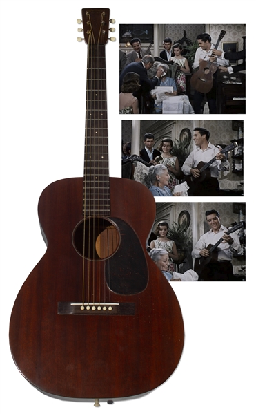 Elvis Presleys Personally Owned Guitar, Likely Screen-Used in Girls, Girls, Girls